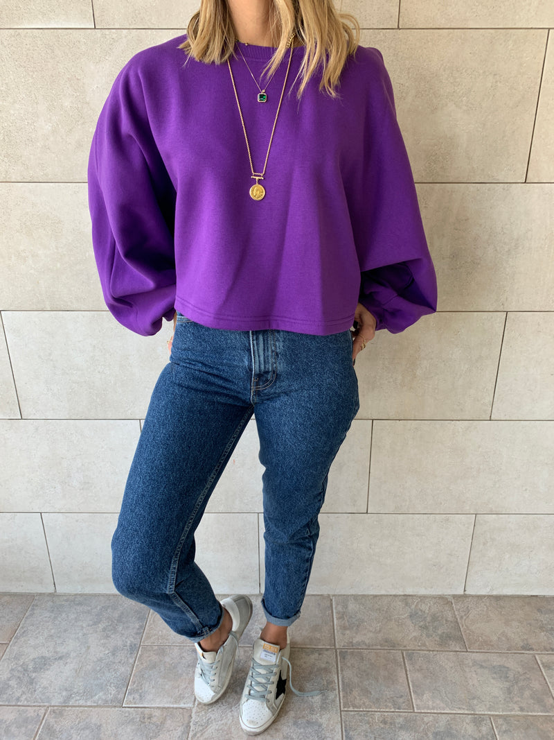 Purple Lou Sweatshirt
