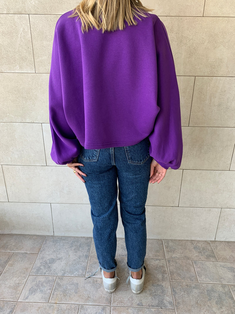 Purple Lou Sweatshirt