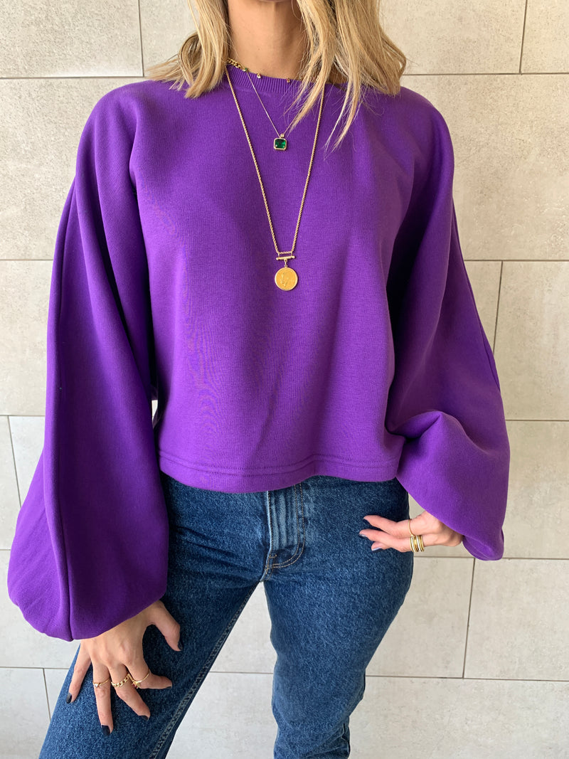 Purple Lou Sweatshirt