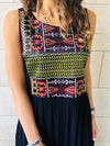 Embroidered Maxi Beach Dress