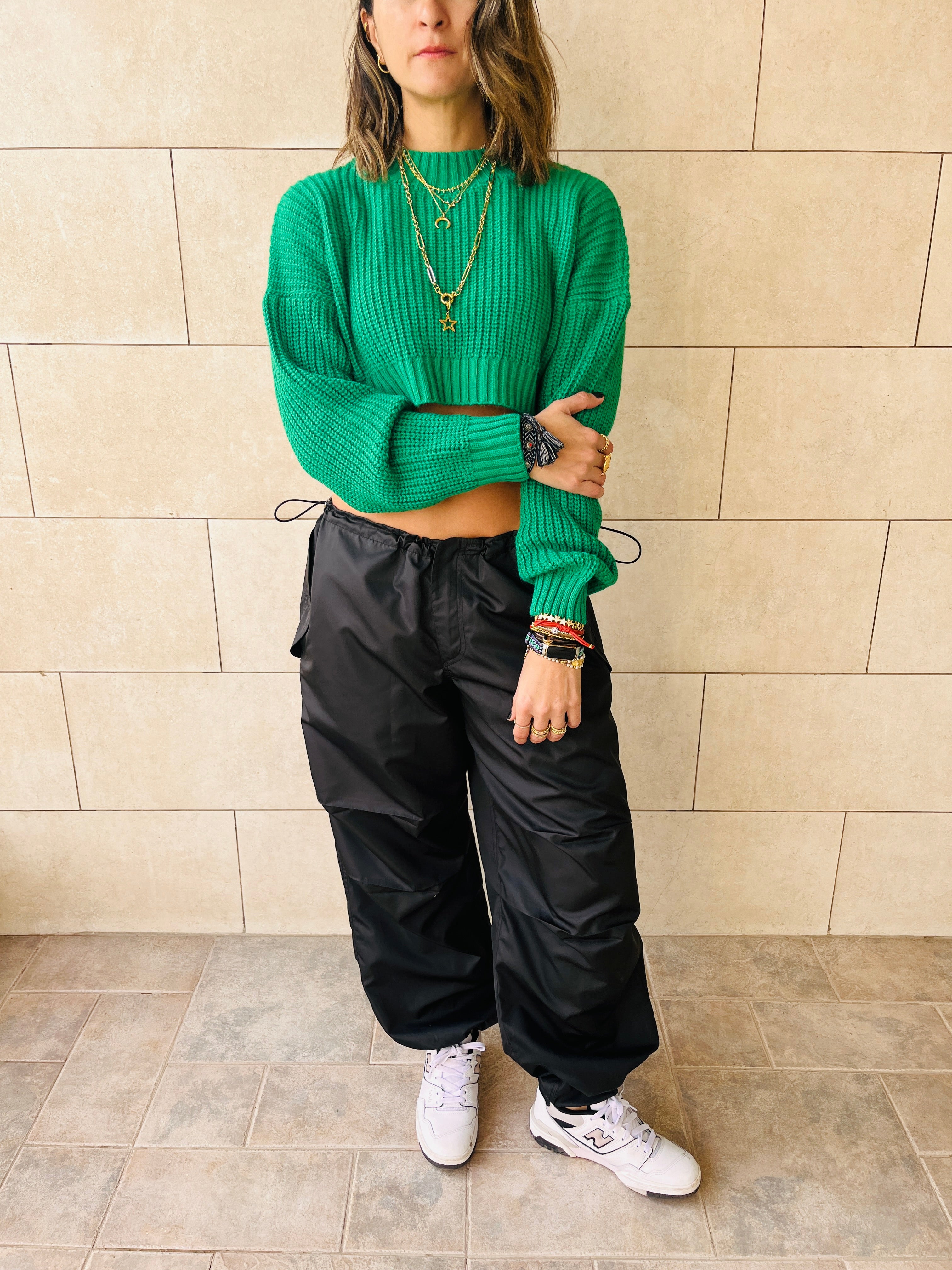 The Green Ultimate Cropped Knit