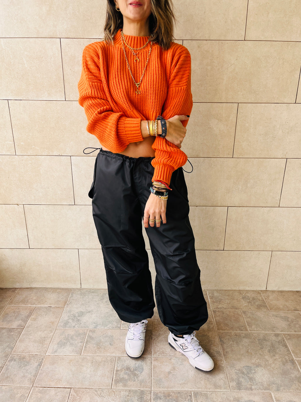 The Orange Ultimate Cropped Knit