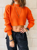 The Orange Ultimate Cropped Knit