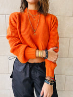The Orange Ultimate Cropped Knit
