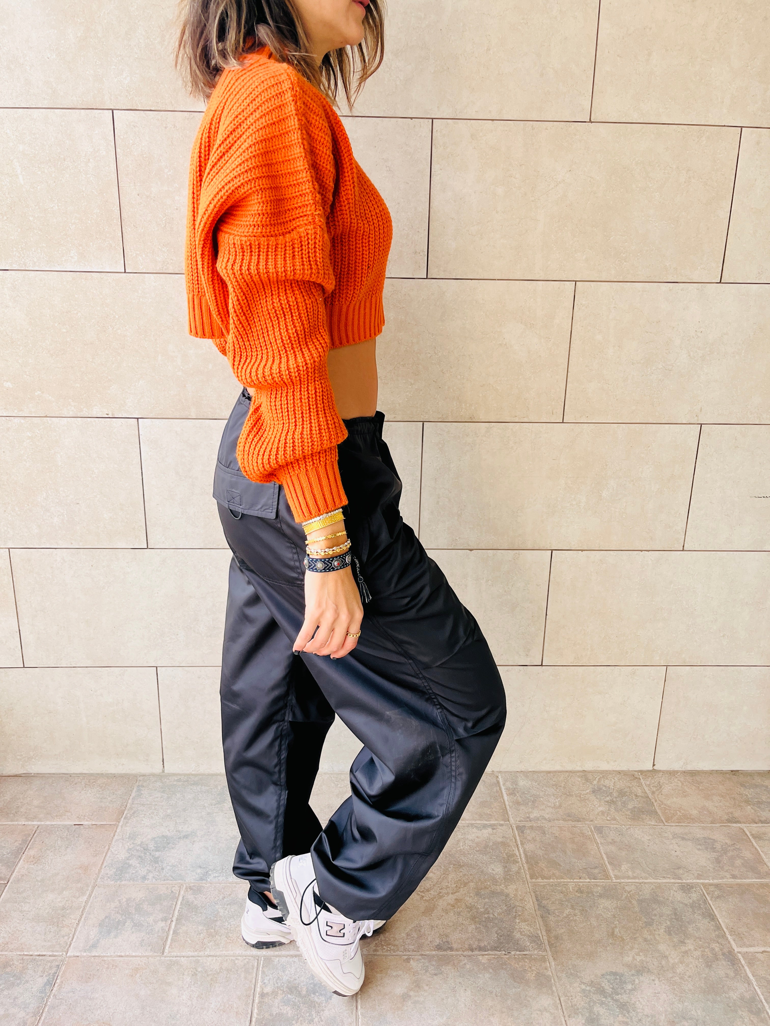 The Orange Ultimate Cropped Knit