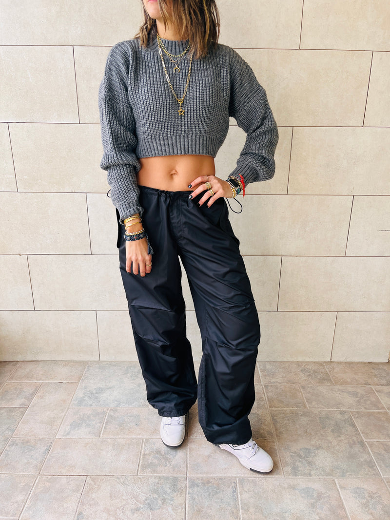 The Grey Ultimate Cropped Knit