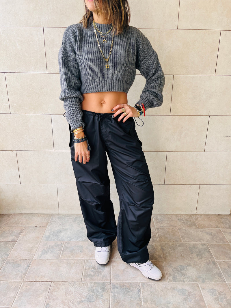 The Grey Ultimate Cropped Knit
