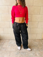 The Fuchsia Ultimate Cropped Knit