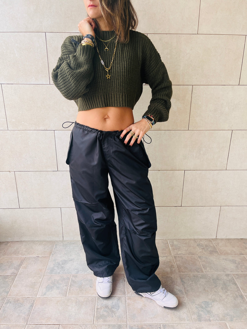 The Olive Ultimate Cropped Knit