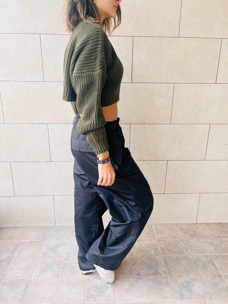 The Olive Ultimate Cropped Knit
