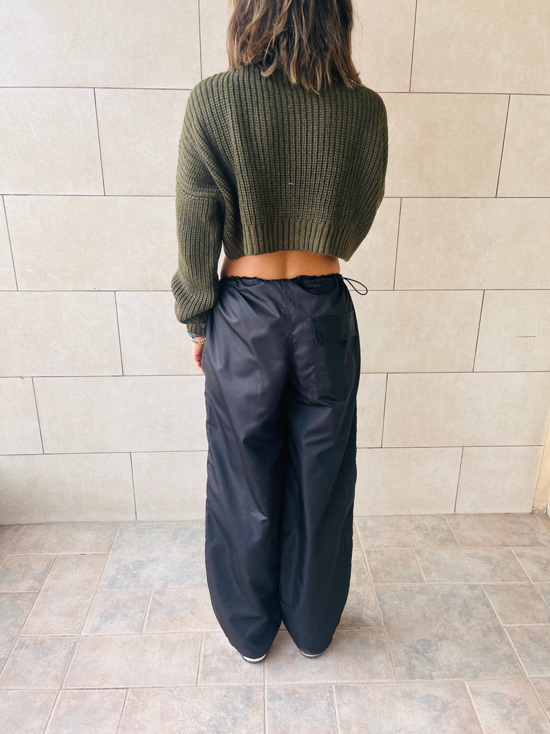 The Olive Ultimate Cropped Knit