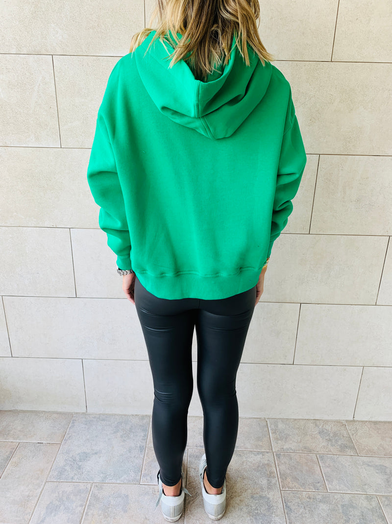 Green Weekender Hoodie