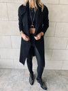 Black Suede Coat