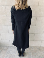 Black Suede Coat