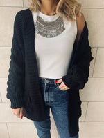 Black Holly Pocket Cardigan