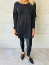 Black Shine On Tunic